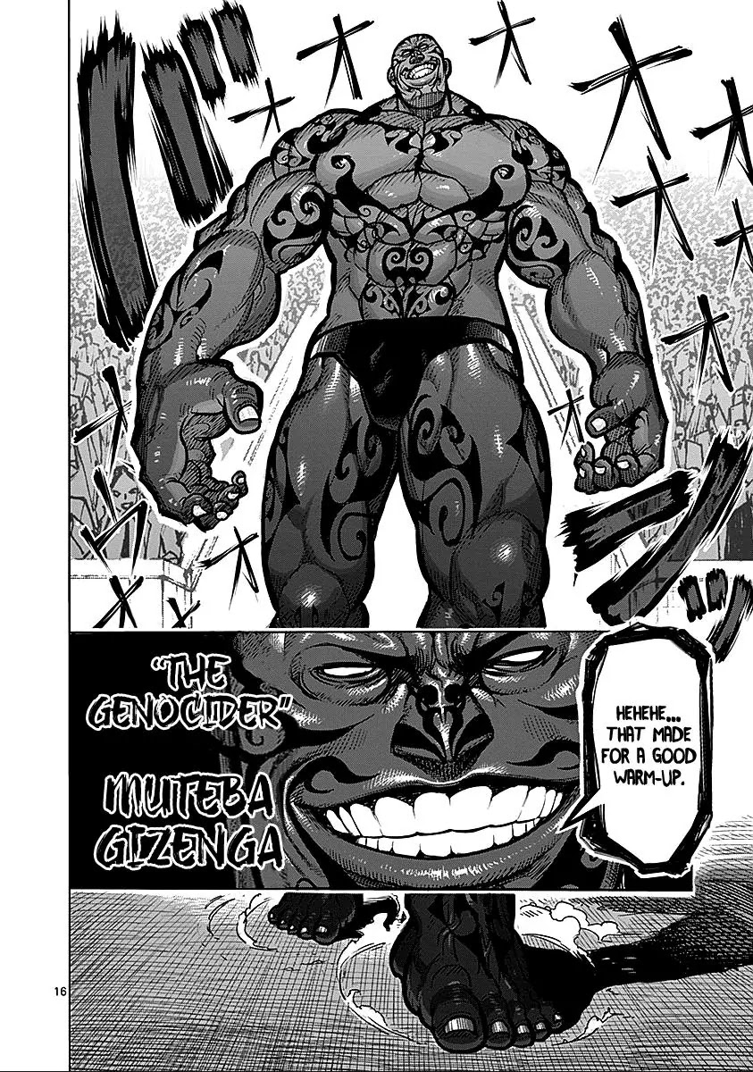 Kengan Asura Chapter 69 page 16 - Chapter 69: Mercenary
