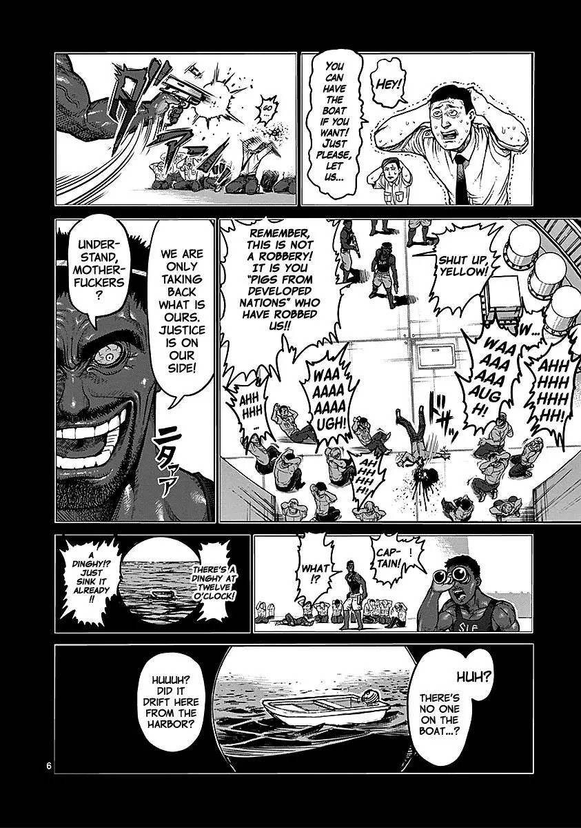 Kengan Asura Chapter 69 page 6 - Chapter 69: Mercenary