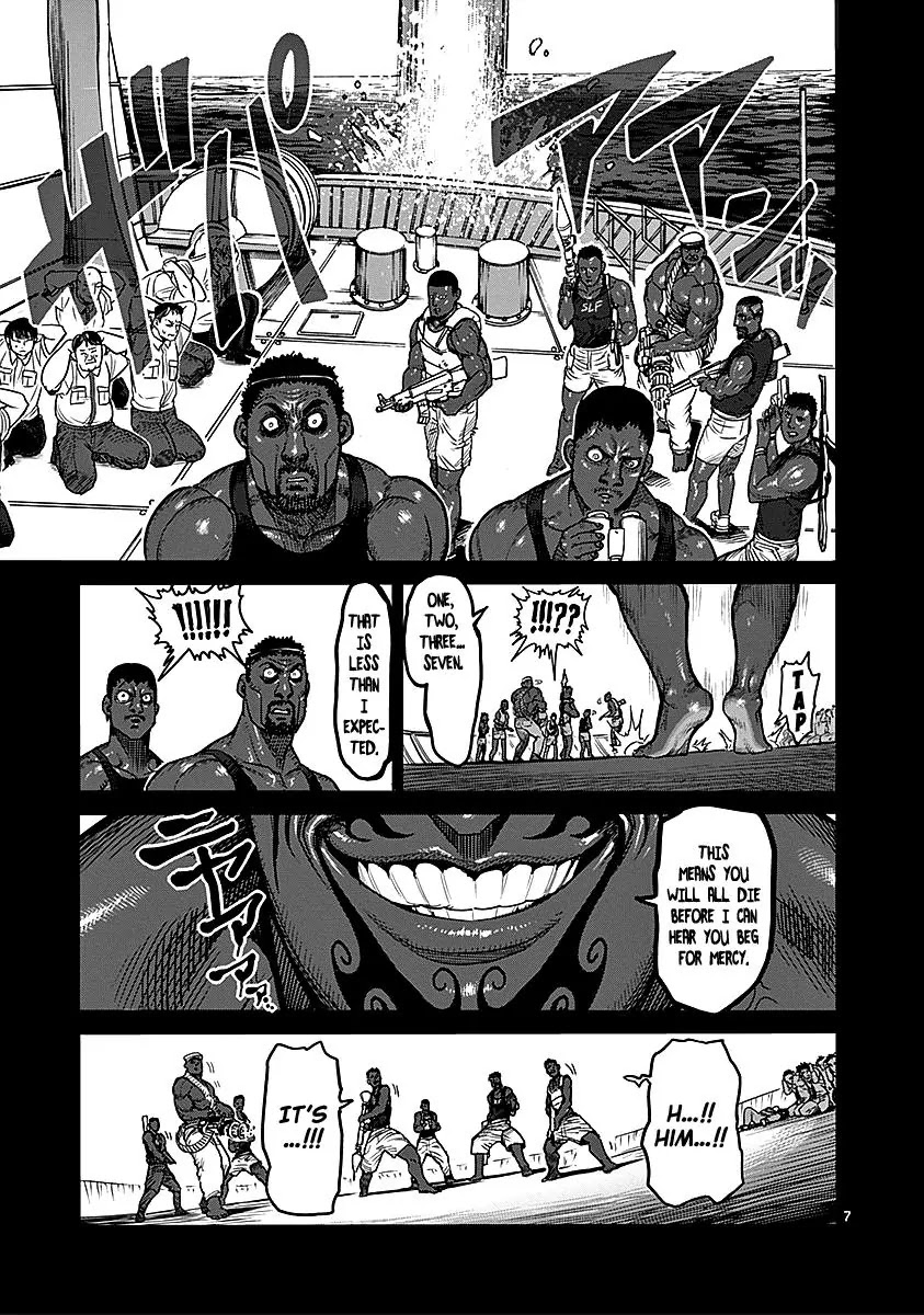 Kengan Asura Chapter 69 page 7 - Chapter 69: Mercenary