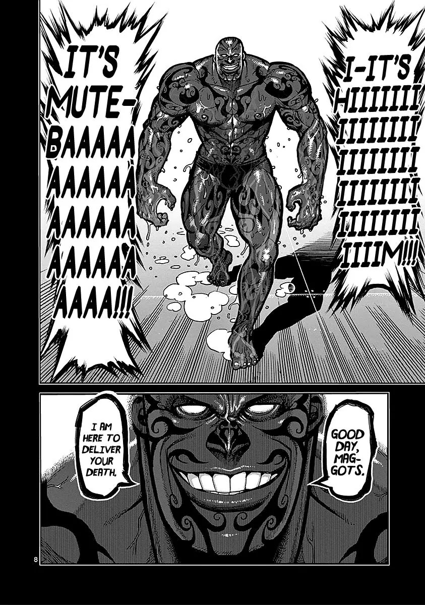 Kengan Asura Chapter 69 page 8 - Chapter 69: Mercenary