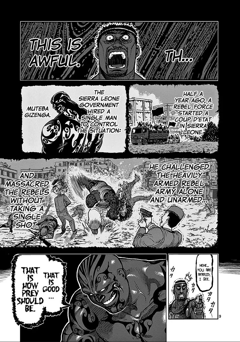 Kengan Asura Chapter 69 page 9 - Chapter 69: Mercenary