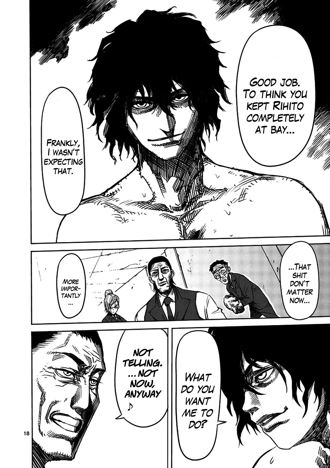 Kengan Asura Chapter 7 page 22 - Chapter 7: Redirection