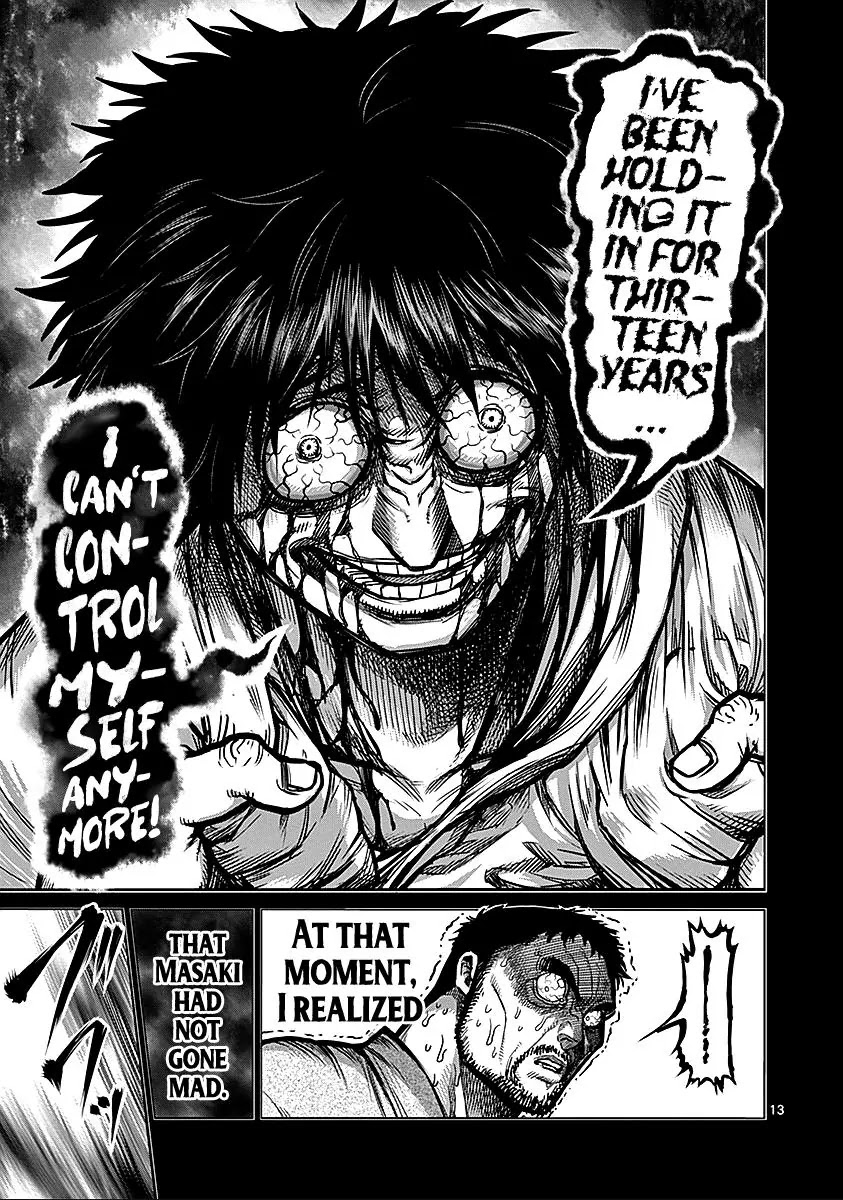 Kengan Asura Chapter 70 page 13 - Chapter 70: Madman