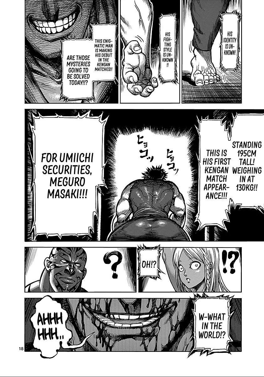 Kengan Asura Chapter 70 page 18 - Chapter 70: Madman