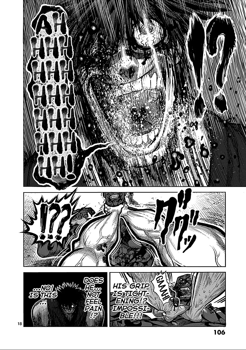 Kengan Asura Chapter 71 page 18 - Chapter 71: Eyeball