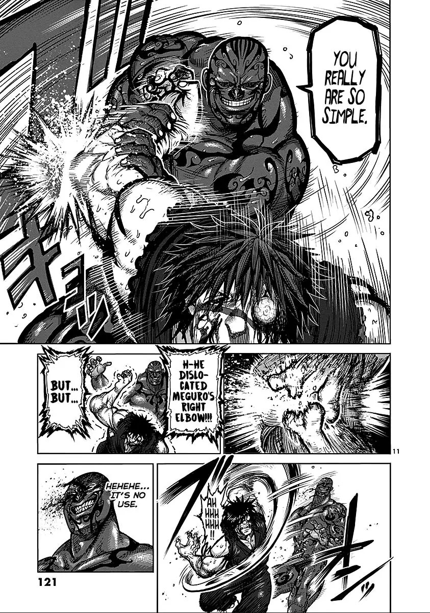 Kengan Asura Chapter 72 page 11 - Chapter 72: Blindness