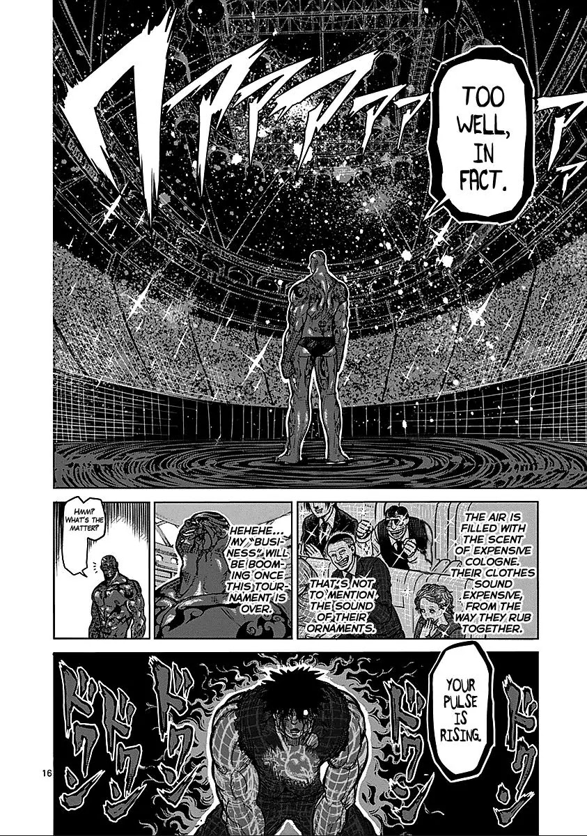 Kengan Asura Chapter 72 page 16 - Chapter 72: Blindness