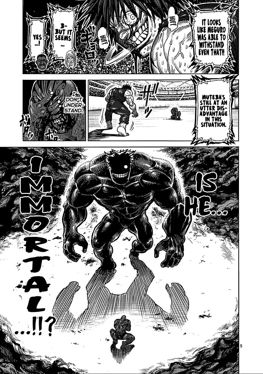 Kengan Asura Chapter 72 page 5 - Chapter 72: Blindness