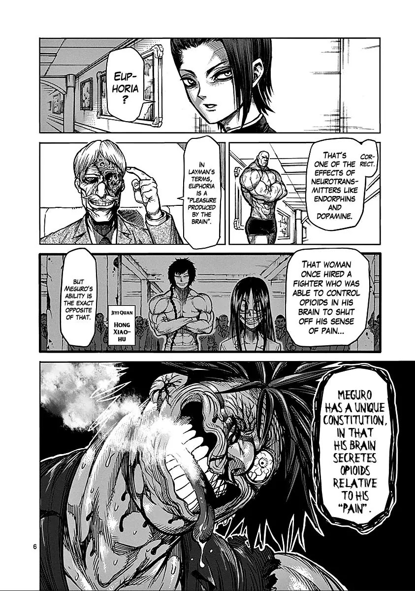 Kengan Asura Chapter 72 page 6 - Chapter 72: Blindness