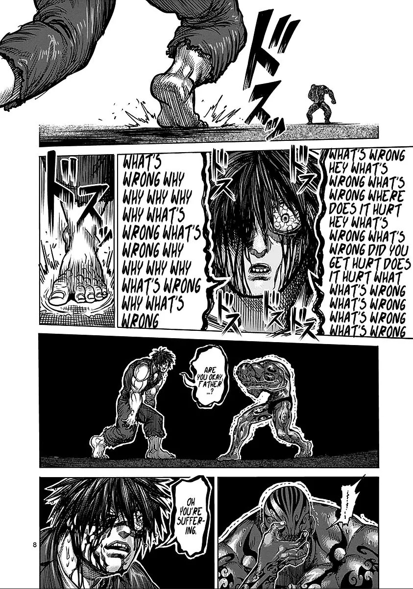 Kengan Asura Chapter 72 page 8 - Chapter 72: Blindness