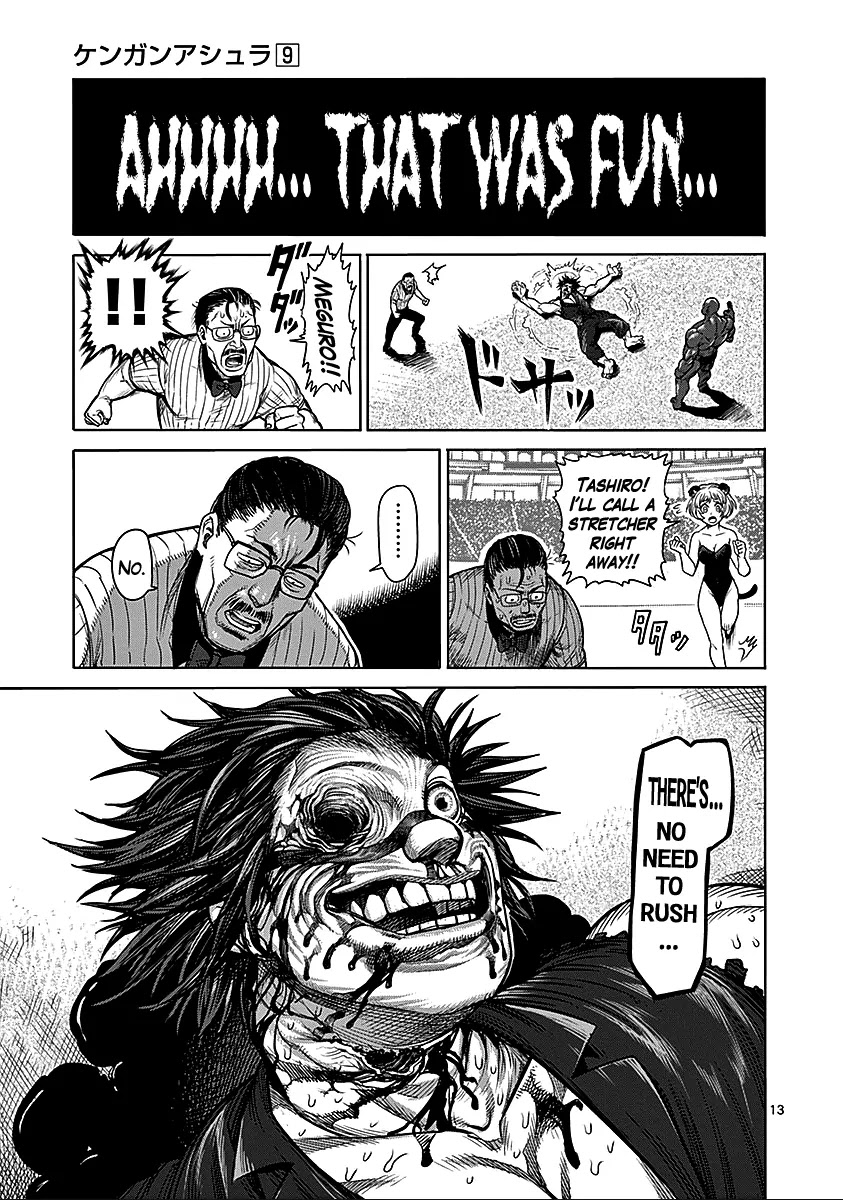 Kengan Asura Chapter 73 page 13 - Chapter 73: Fate