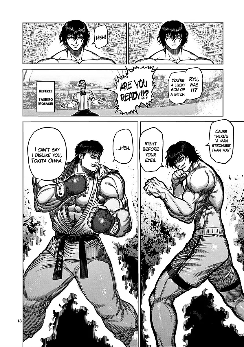 Kengan Asura Chapter 74.5 page 17 - Chapter 74.5: Showdown (Part 1)
