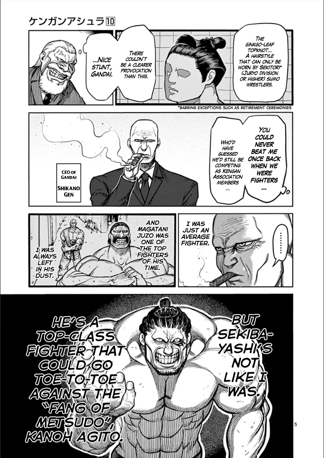 Kengan Asura Chapter 75 page 9 - Chapter 75: Provocation