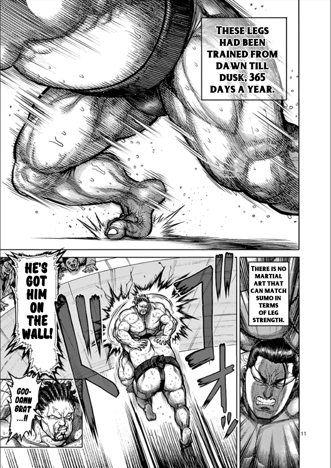 Kengan Asura Chapter 76 page 11 - Chapter 76: Battle