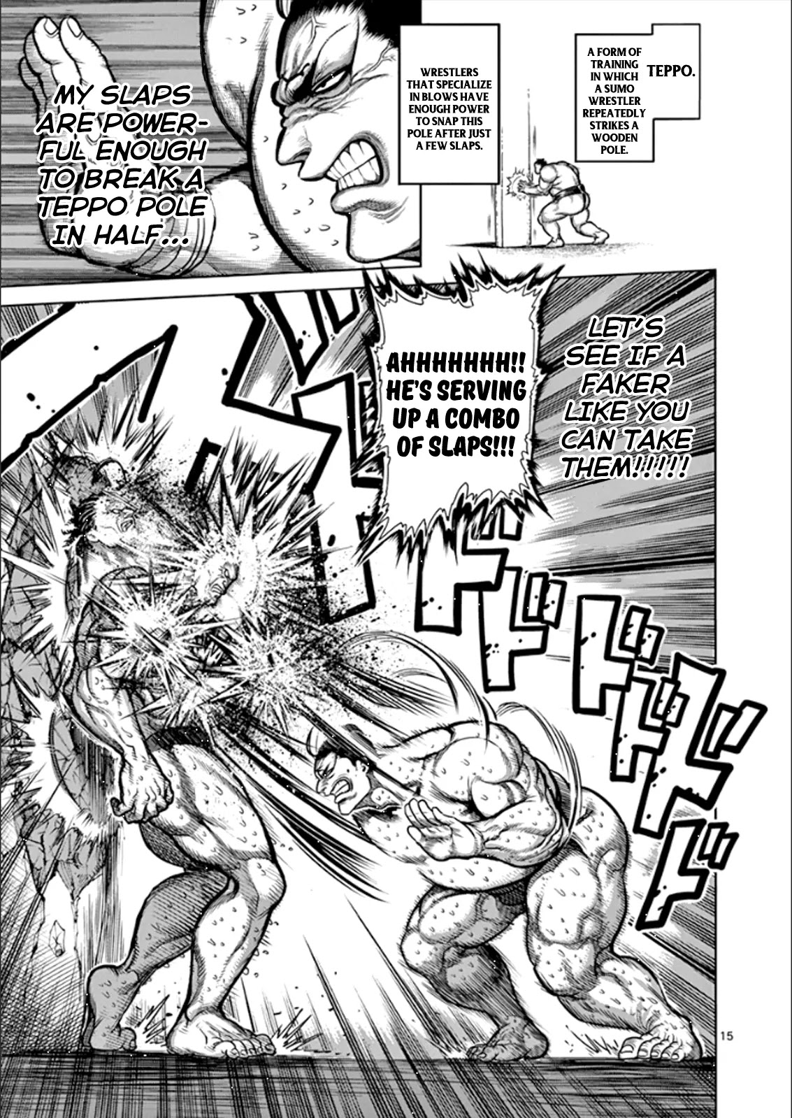 Kengan Asura Chapter 76 page 15 - Chapter 76: Battle