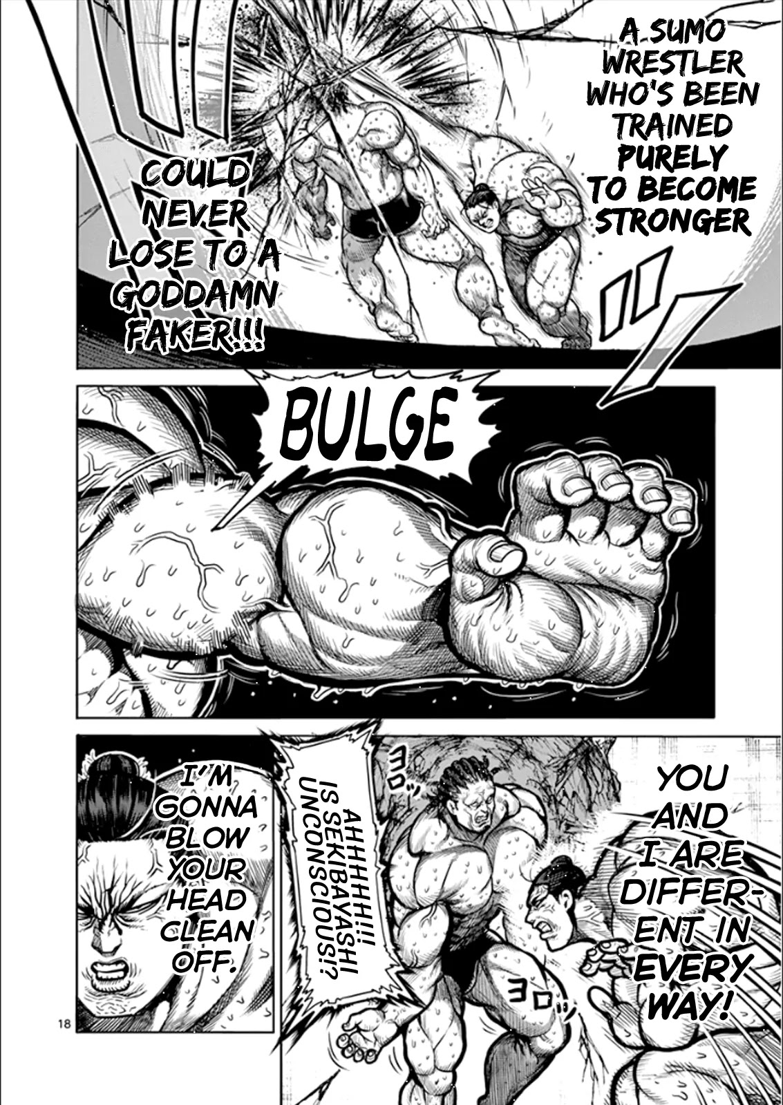 Kengan Asura Chapter 76 page 18 - Chapter 76: Battle