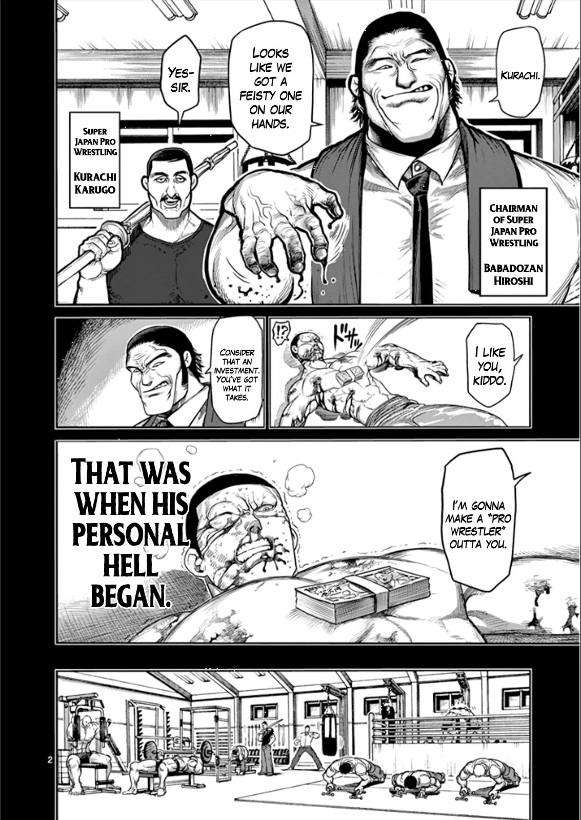 Kengan Asura Chapter 76 page 2 - Chapter 76: Battle