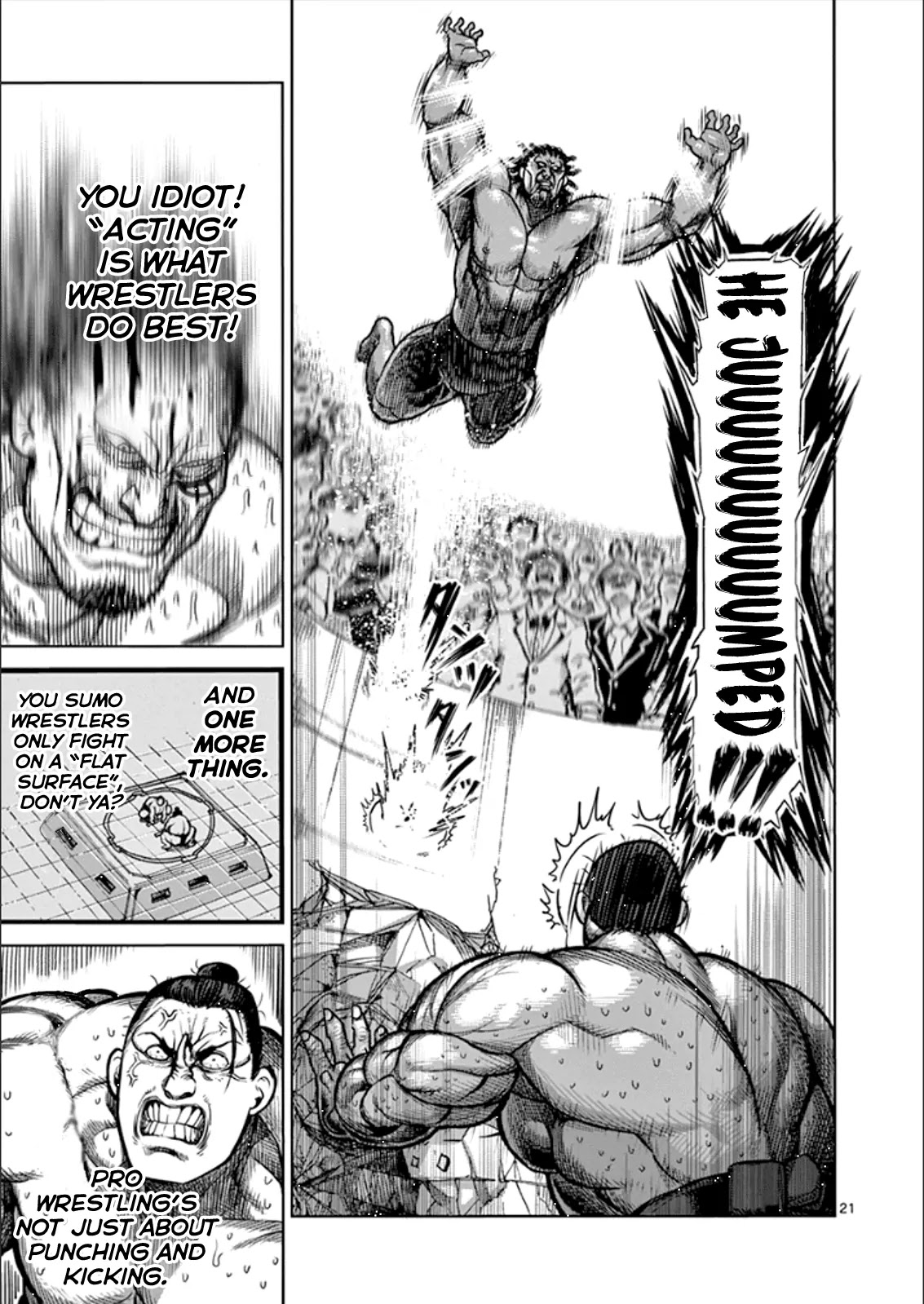 Kengan Asura Chapter 76 page 21 - Chapter 76: Battle