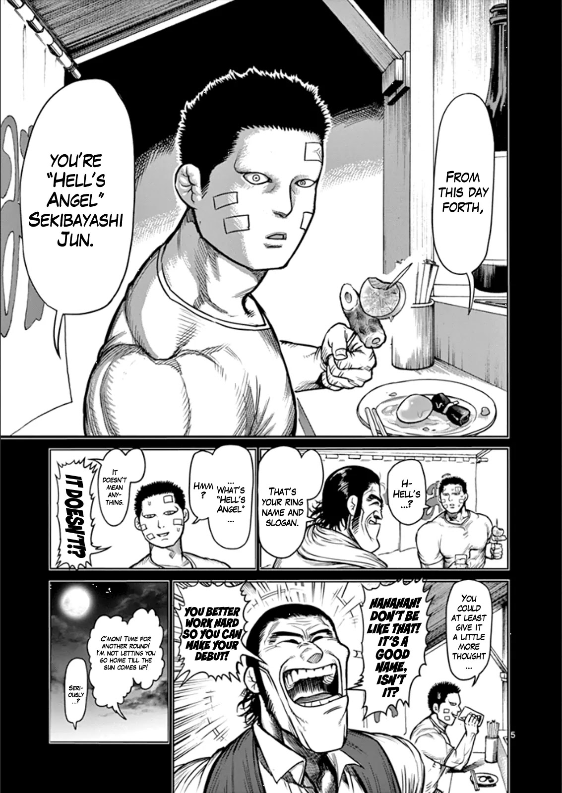 Kengan Asura Chapter 76 page 5 - Chapter 76: Battle