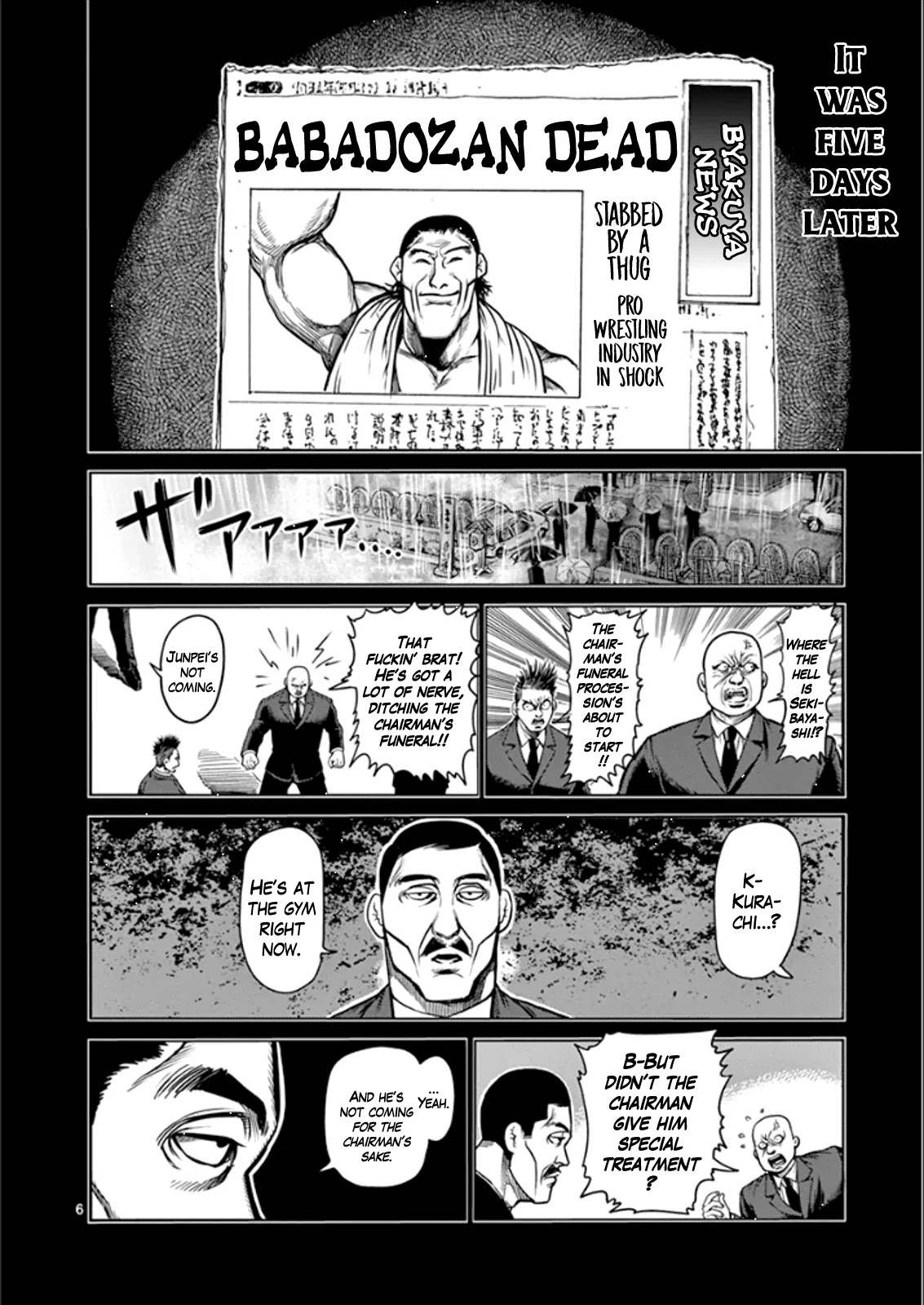 Kengan Asura Chapter 76 page 6 - Chapter 76: Battle
