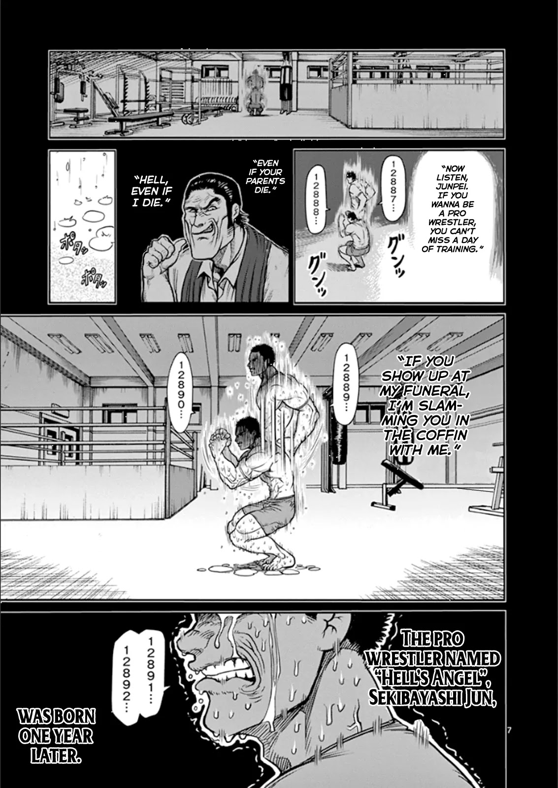 Kengan Asura Chapter 76 page 7 - Chapter 76: Battle