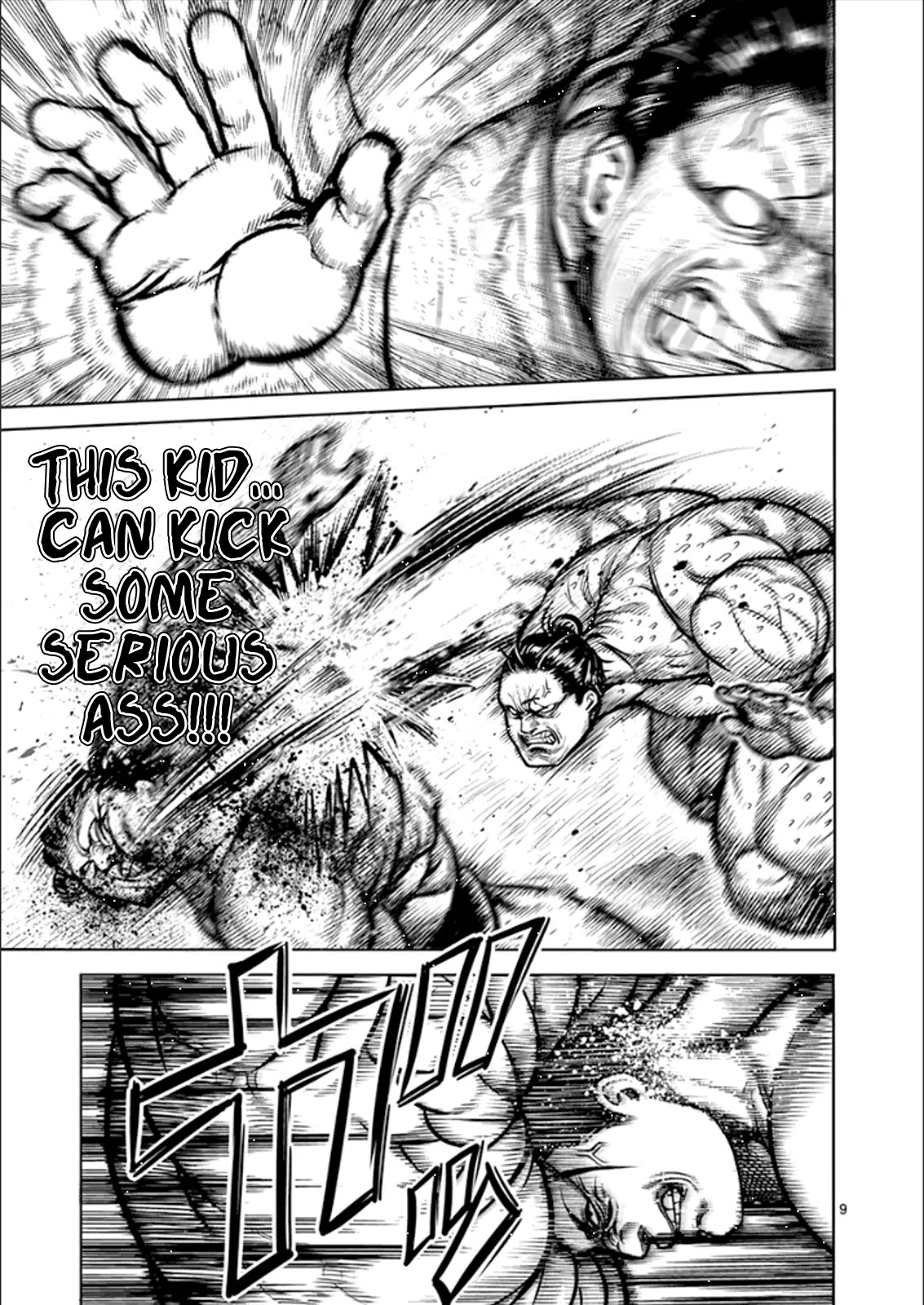 Kengan Asura Chapter 76 page 9 - Chapter 76: Battle
