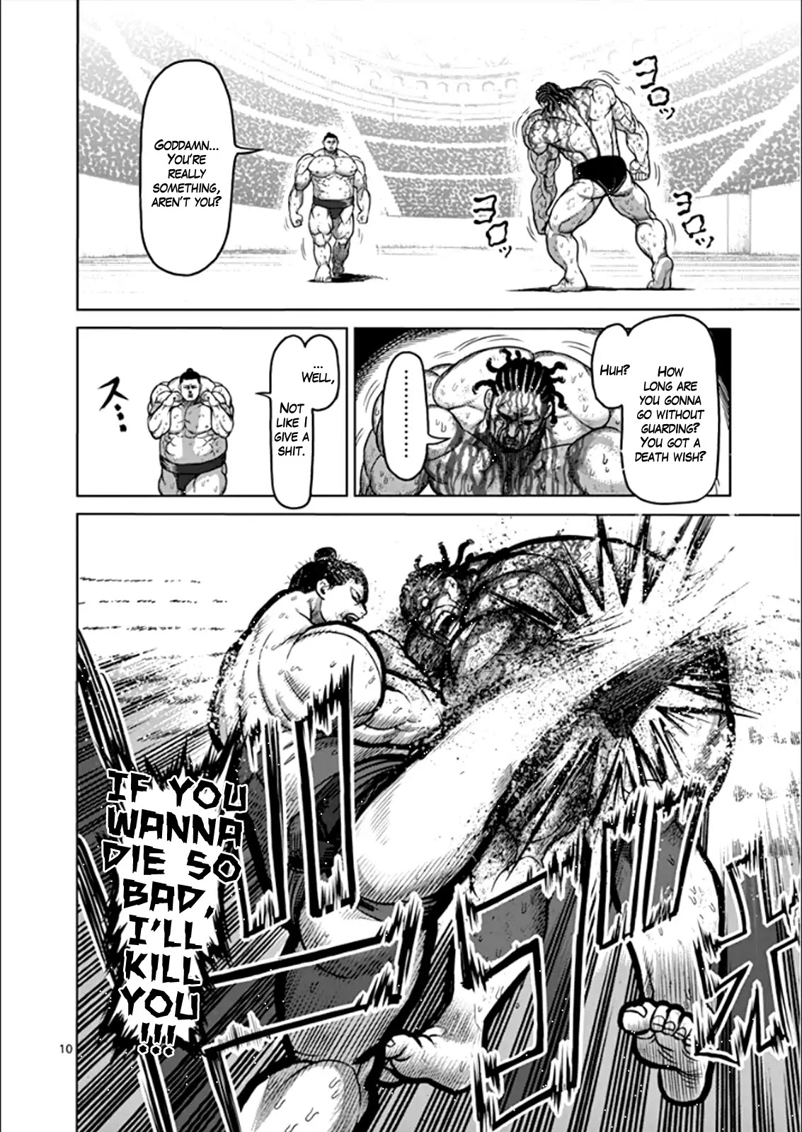 Kengan Asura Chapter 78 page 10 - Chapter 78: Sumo