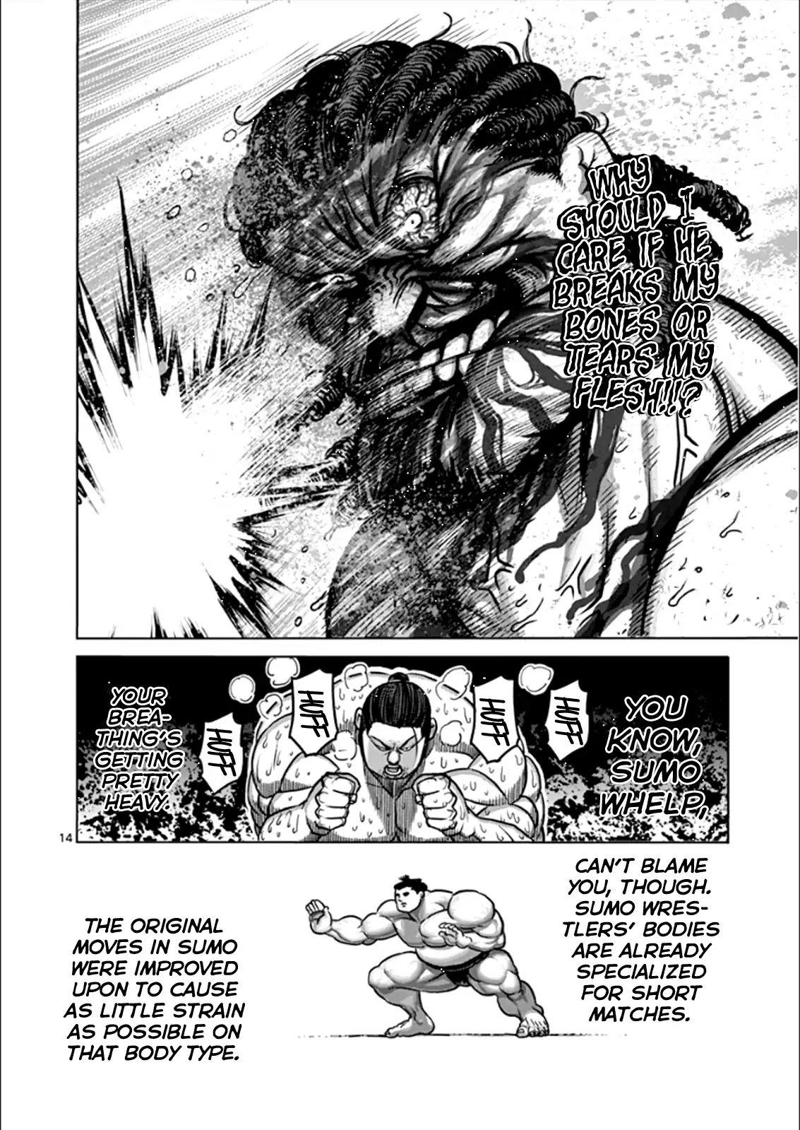 Kengan Asura Chapter 78 page 14 - Chapter 78: Sumo