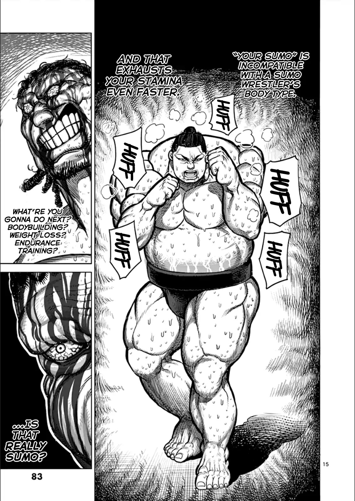 Kengan Asura Chapter 78 page 15 - Chapter 78: Sumo