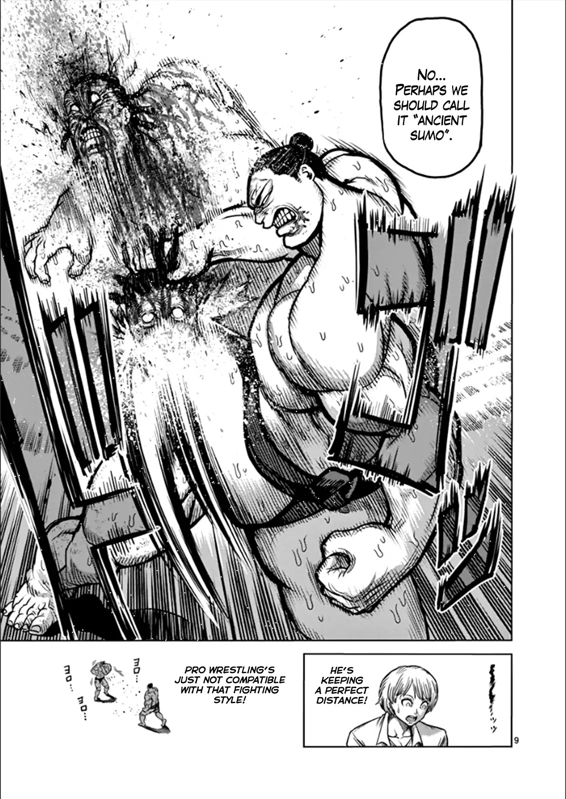 Kengan Asura Chapter 78 page 9 - Chapter 78: Sumo