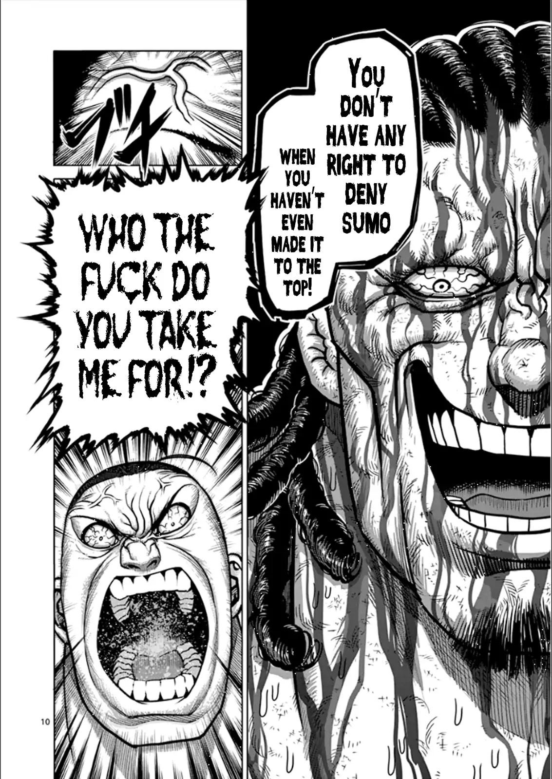 Kengan Asura Chapter 79 page 10 - Chapter 79: Conviction