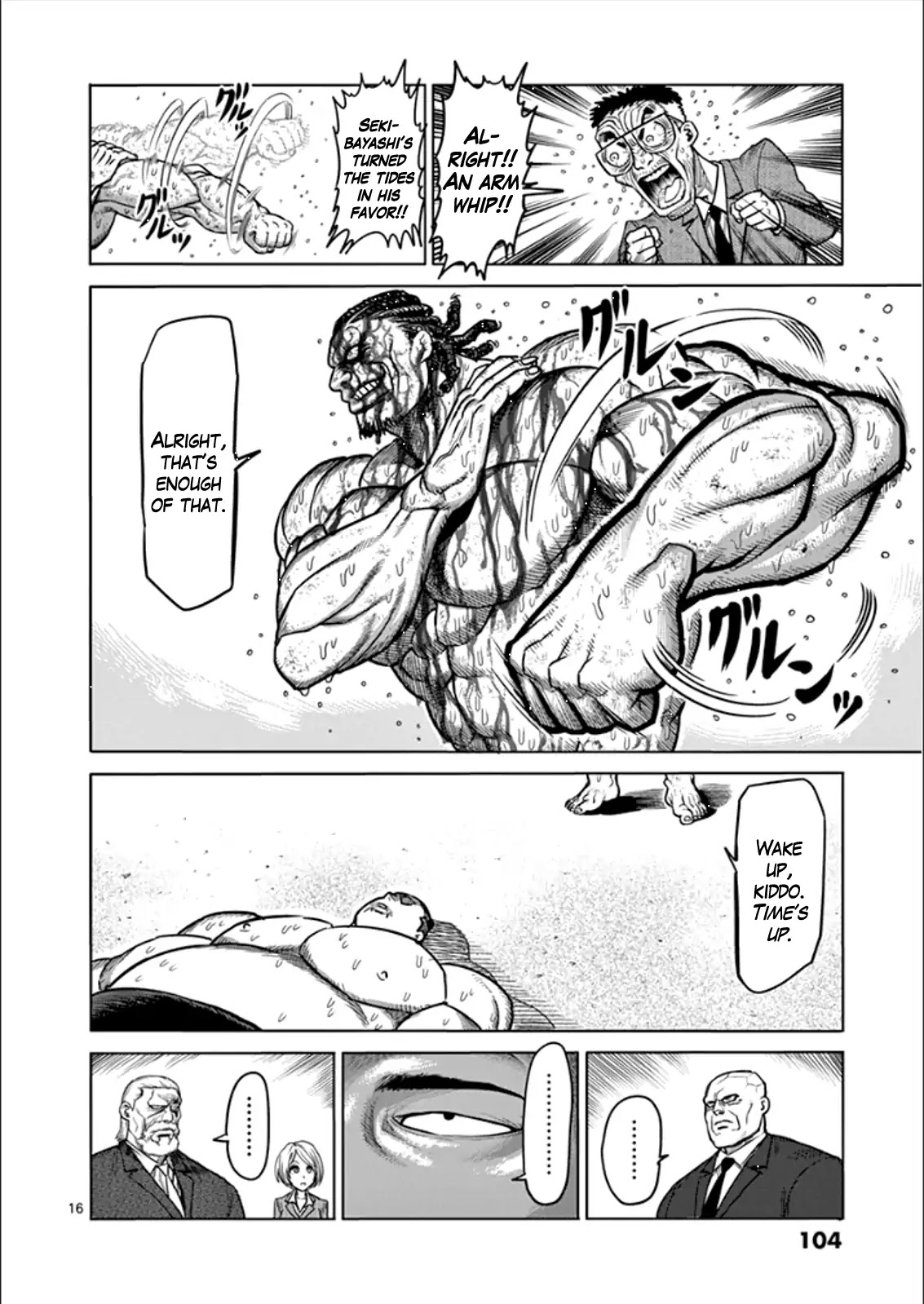 Kengan Asura Chapter 79 page 16 - Chapter 79: Conviction