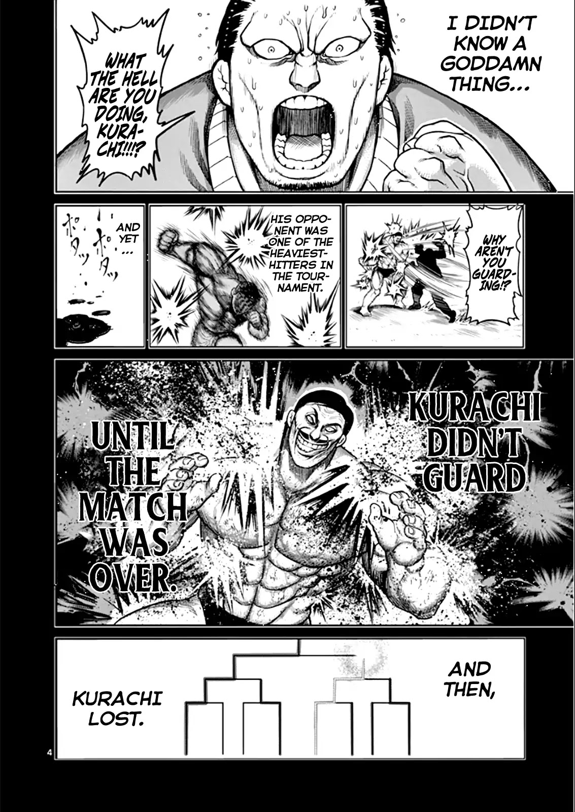Kengan Asura Chapter 79 page 4 - Chapter 79: Conviction