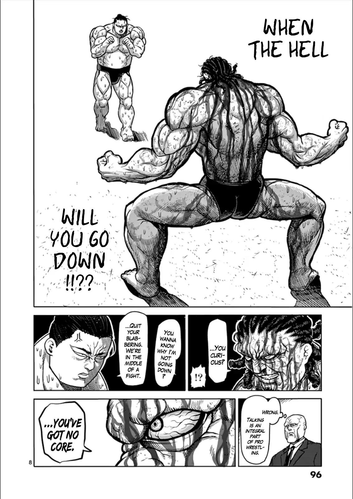 Kengan Asura Chapter 79 page 8 - Chapter 79: Conviction