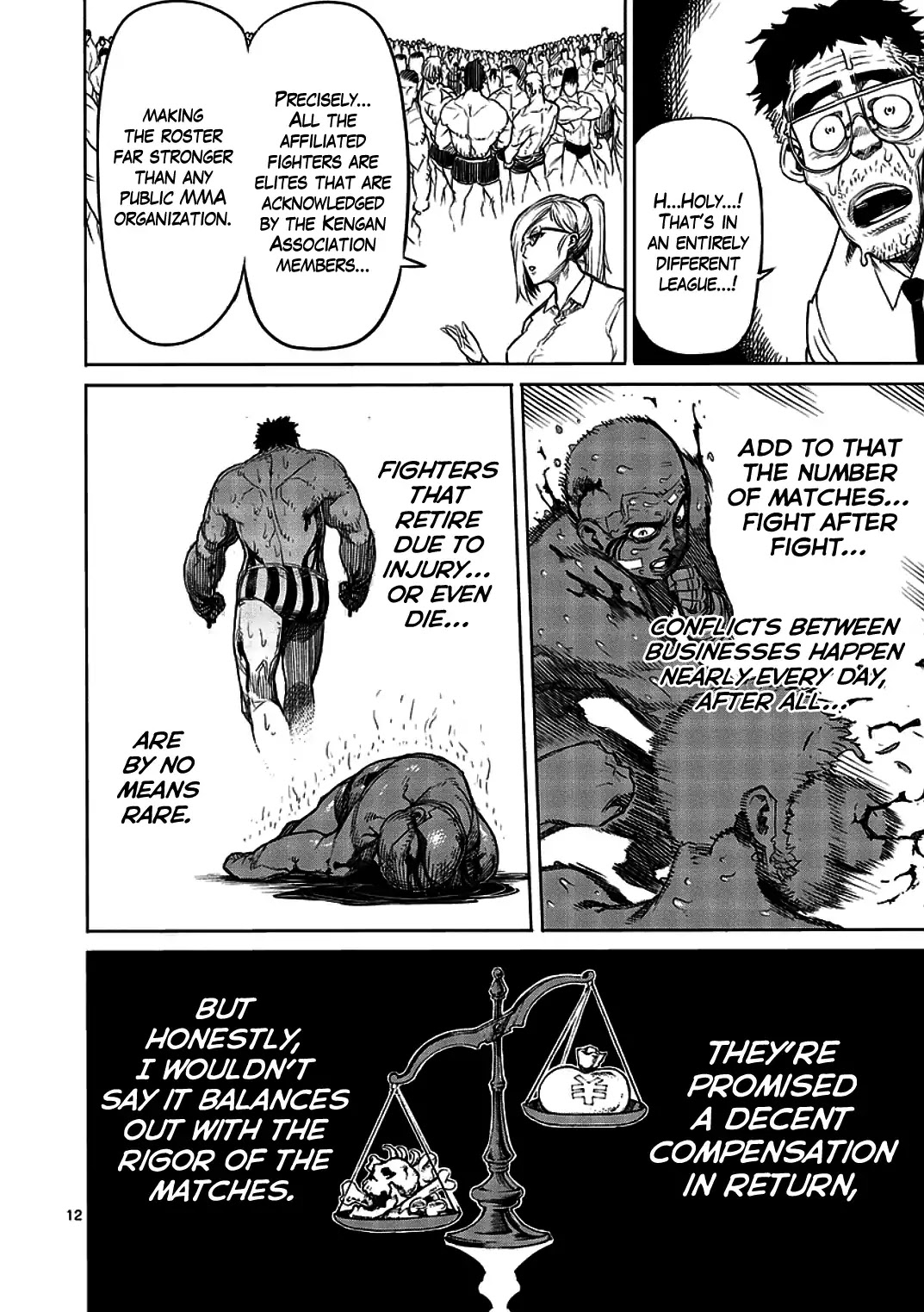 Kengan Asura Chapter 8 page 12 - Chapter 8: Reason
