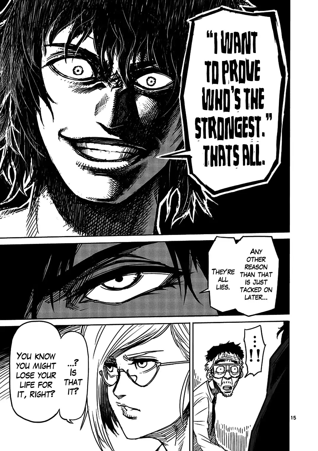 Kengan Asura Chapter 8 page 15 - Chapter 8: Reason