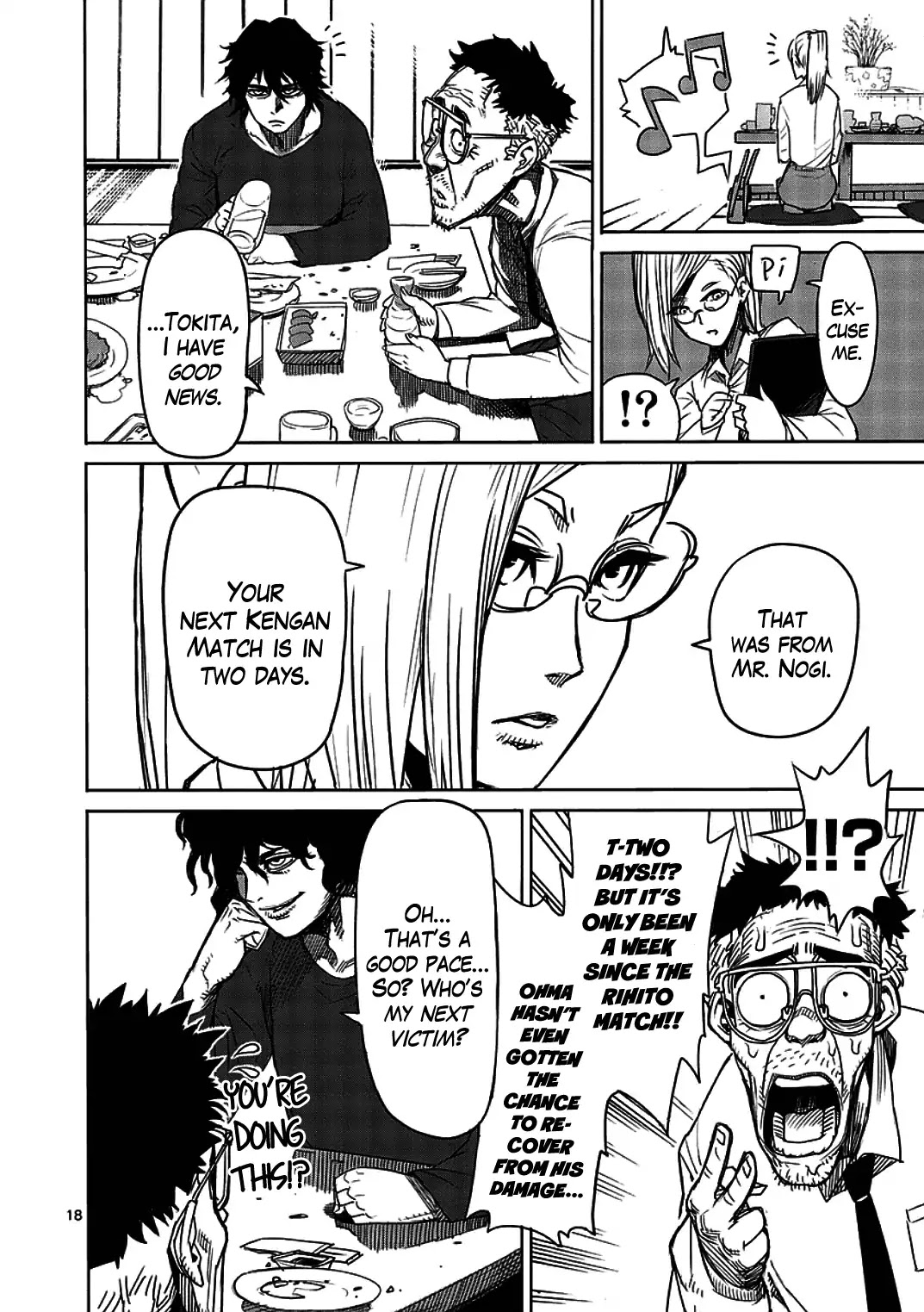 Kengan Asura Chapter 8 page 18 - Chapter 8: Reason