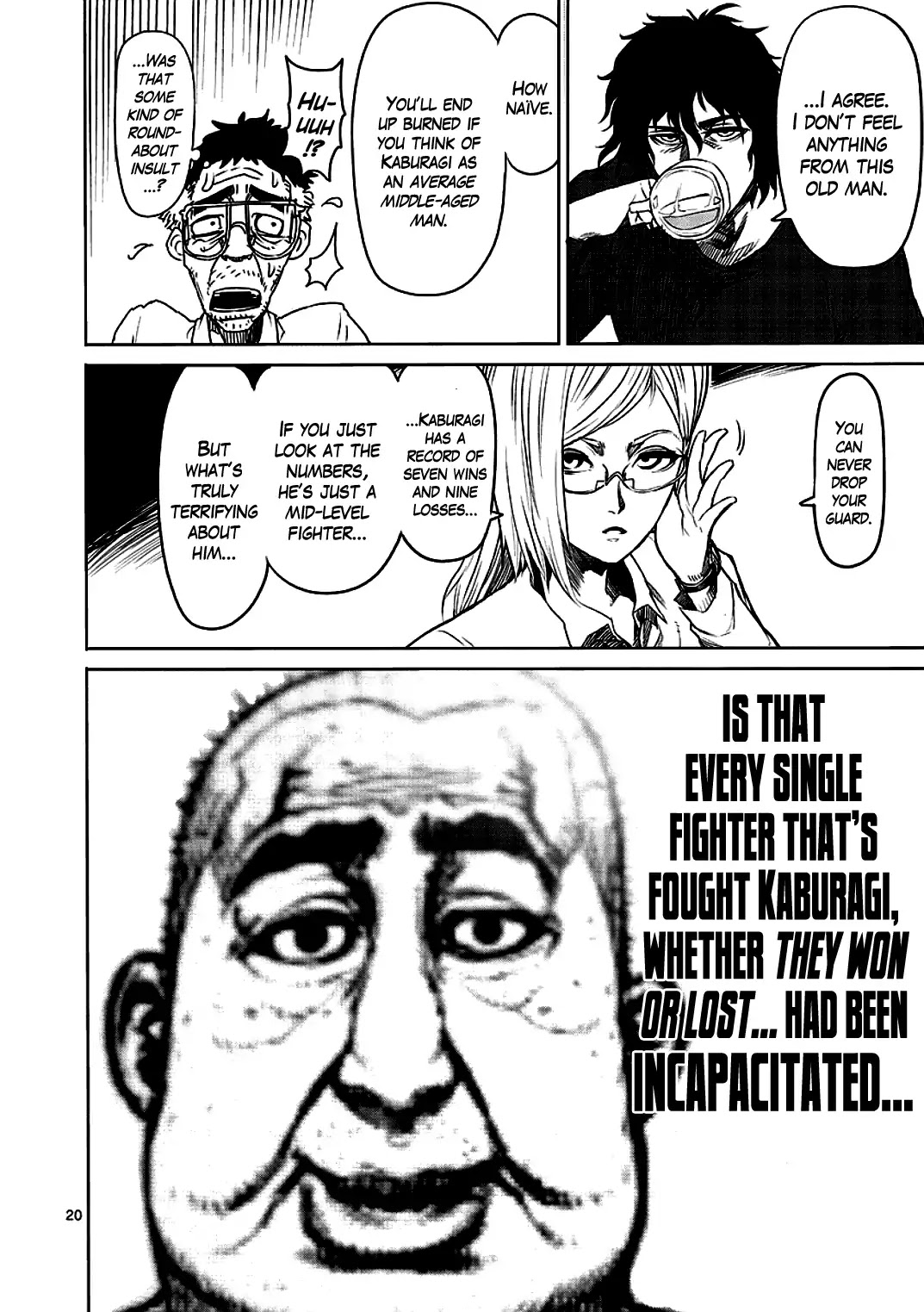 Kengan Asura Chapter 8 page 20 - Chapter 8: Reason
