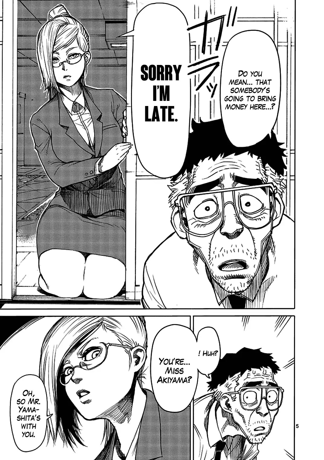 Kengan Asura Chapter 8 page 5 - Chapter 8: Reason