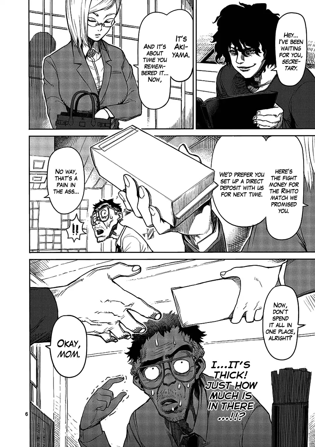 Kengan Asura Chapter 8 page 6 - Chapter 8: Reason