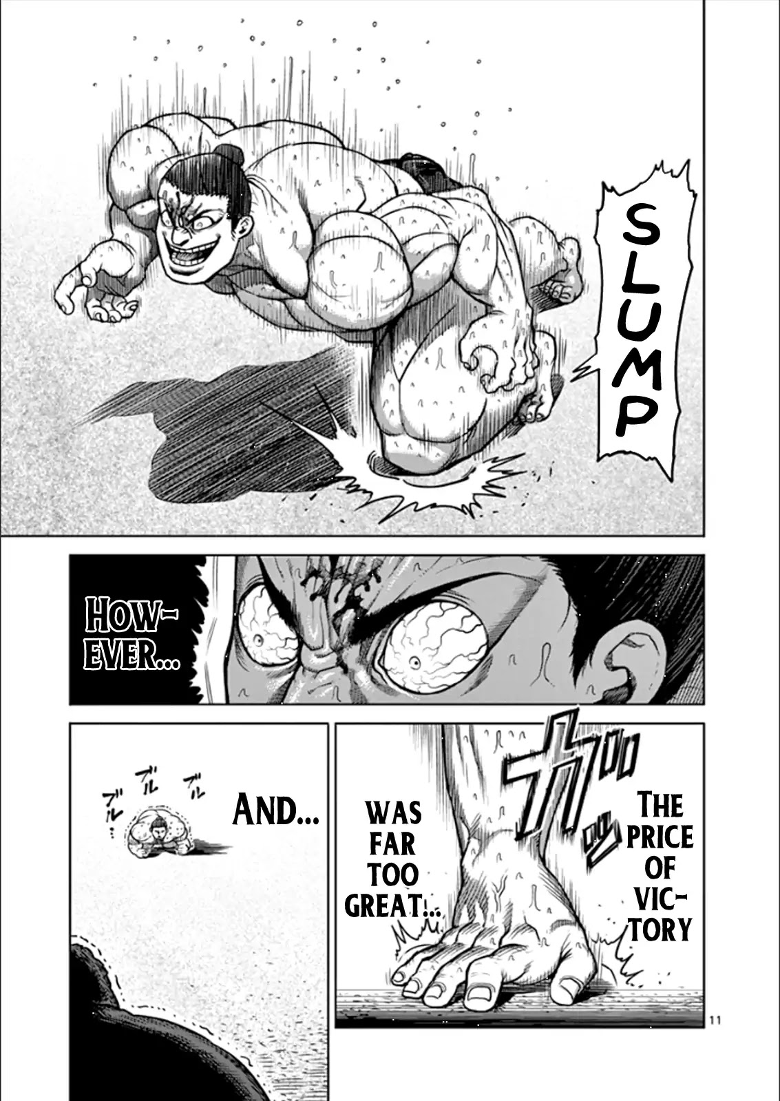 Kengan Asura Chapter 80 page 10 - Chapter 80: Tenacity