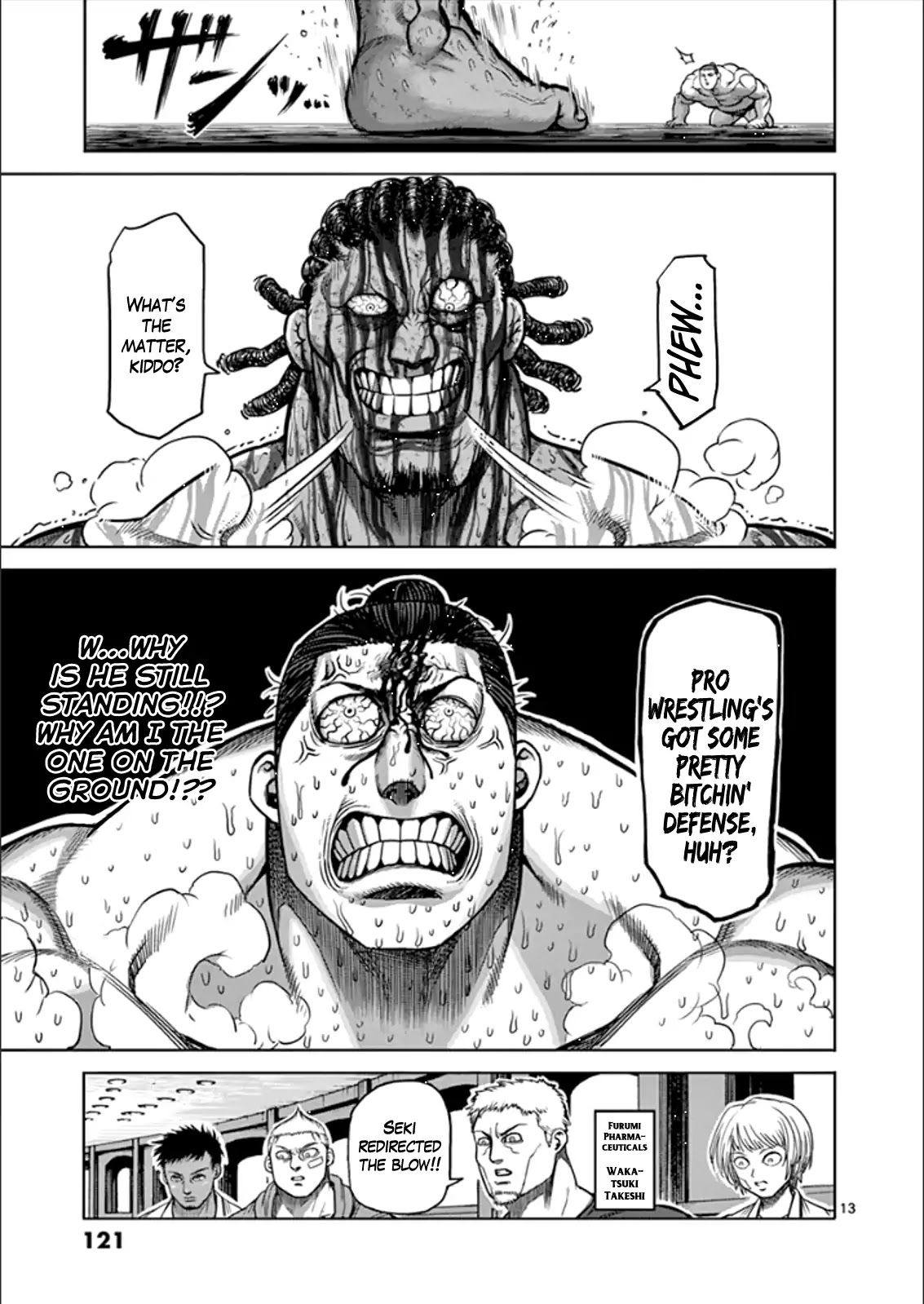 Kengan Asura Chapter 80 page 12 - Chapter 80: Tenacity