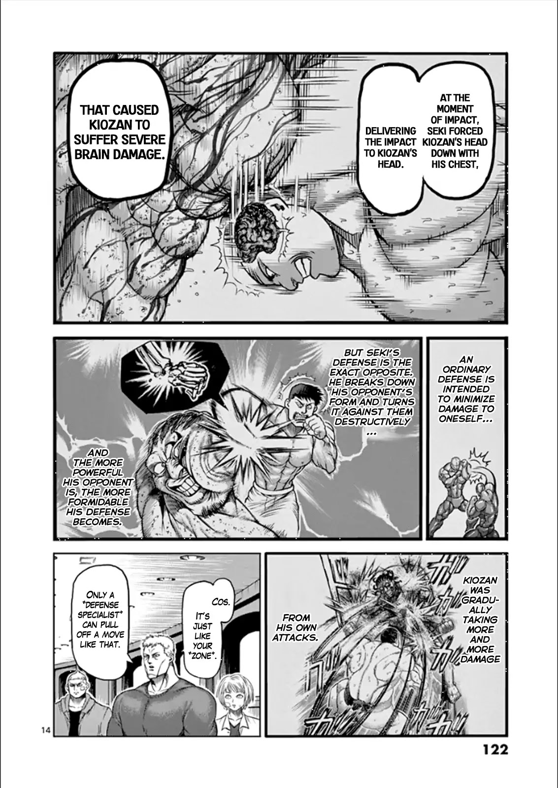Kengan Asura Chapter 80 page 13 - Chapter 80: Tenacity