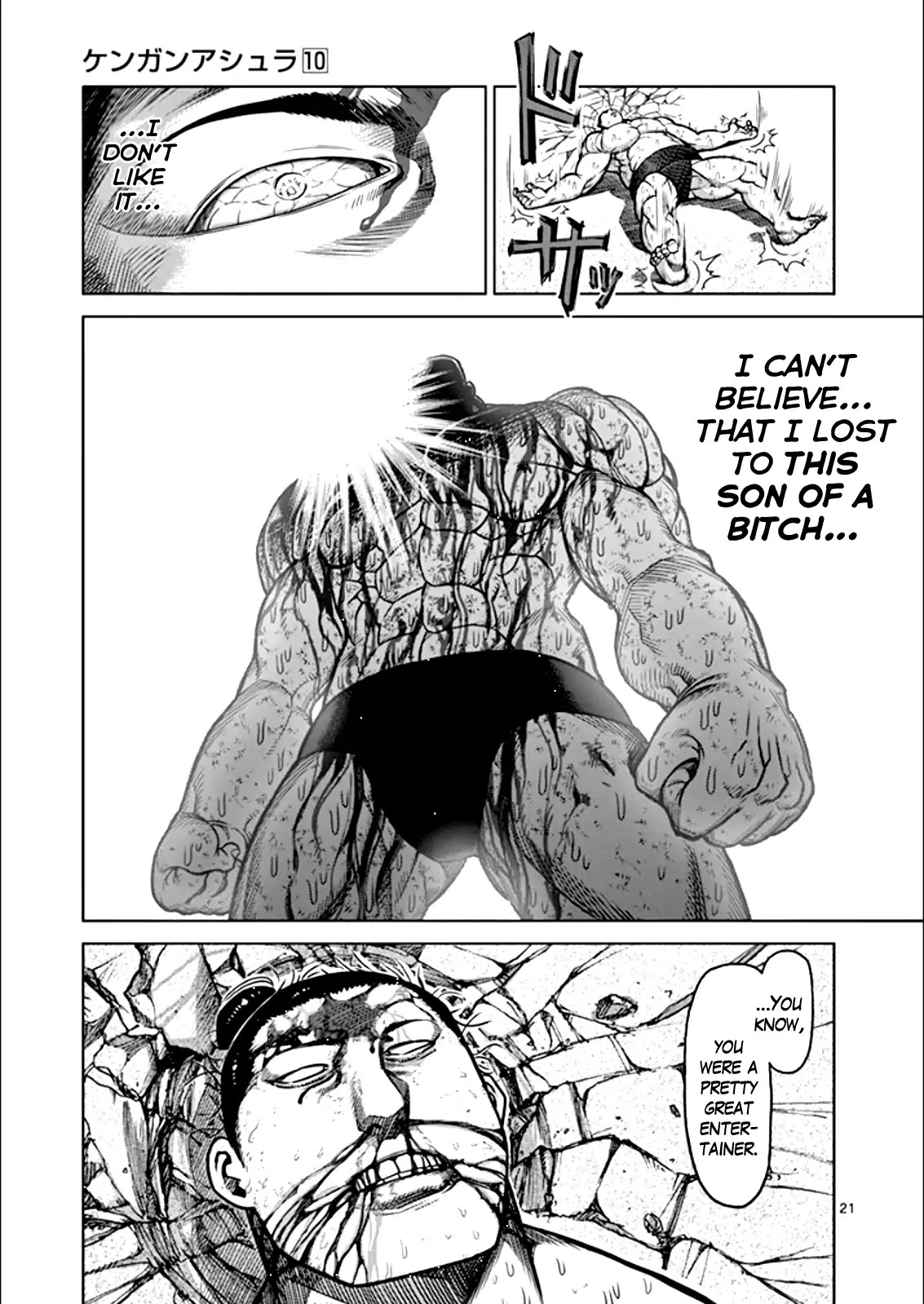 Kengan Asura Chapter 80 page 19 - Chapter 80: Tenacity