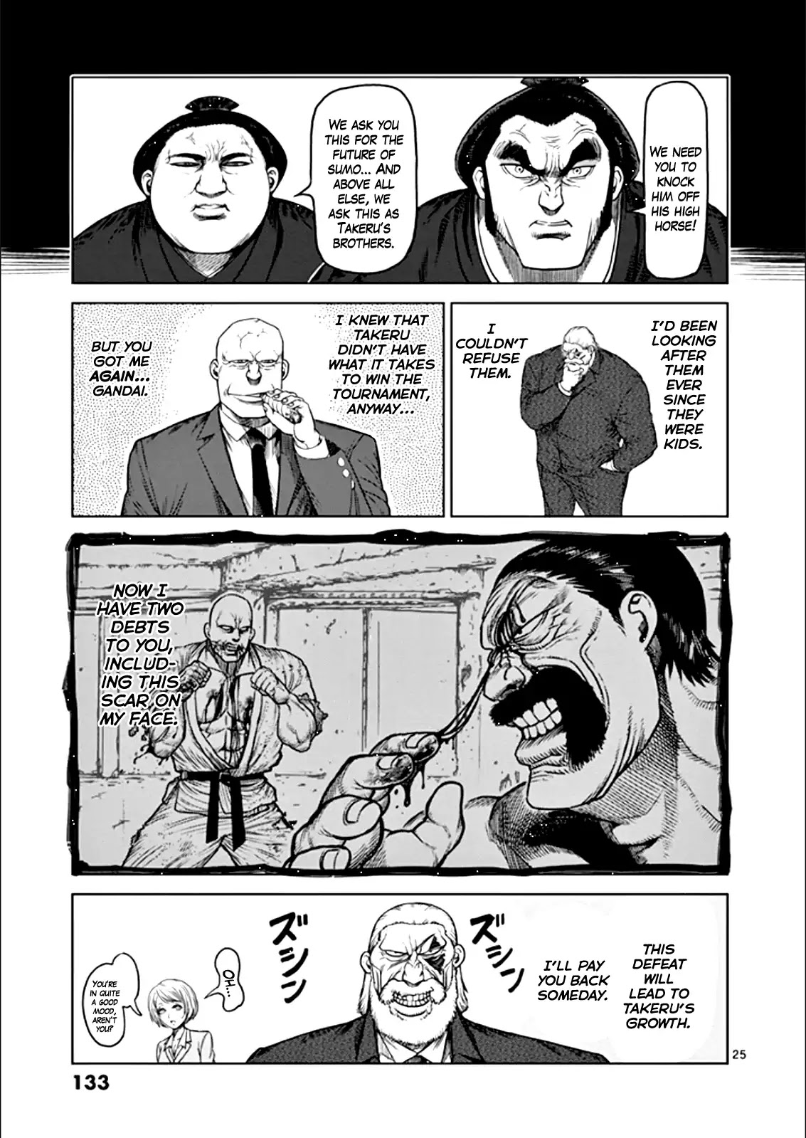 Kengan Asura Chapter 80 page 23 - Chapter 80: Tenacity