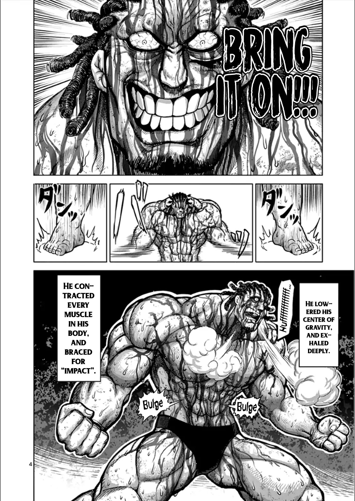 Kengan Asura Chapter 80 page 4 - Chapter 80: Tenacity