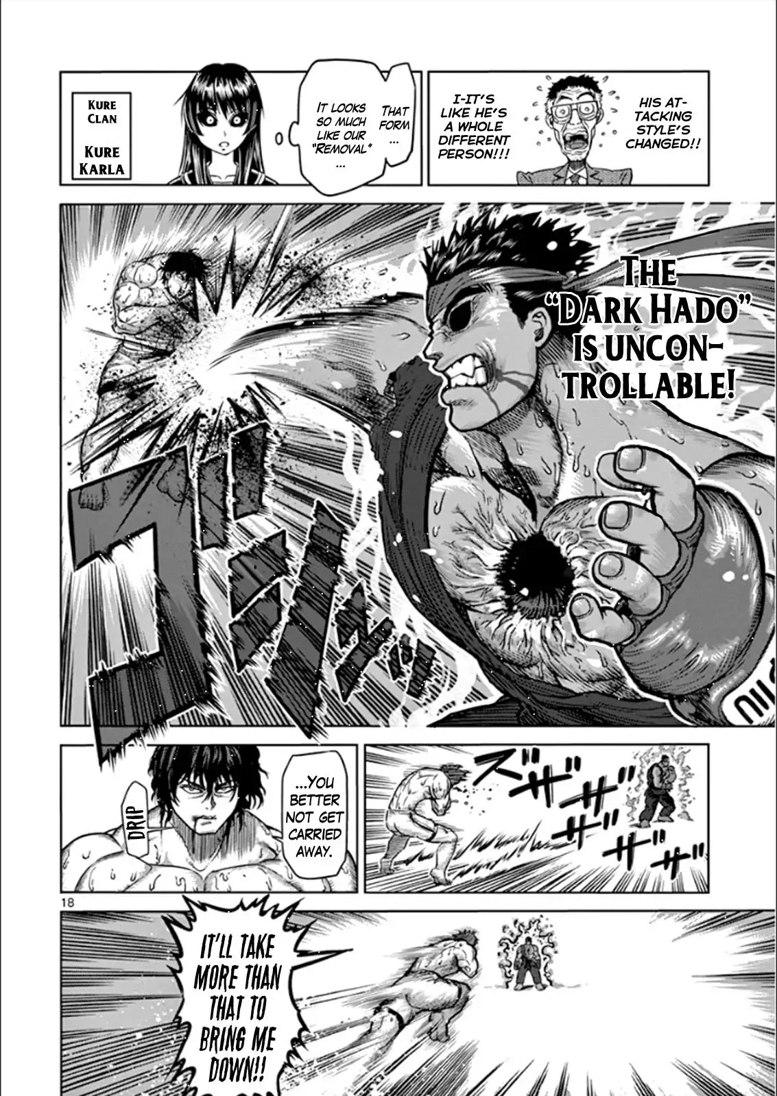 Kengan Asura Chapter 81.5 page 18 - Chapter 81.5: Extra: Showdown (Part 2)