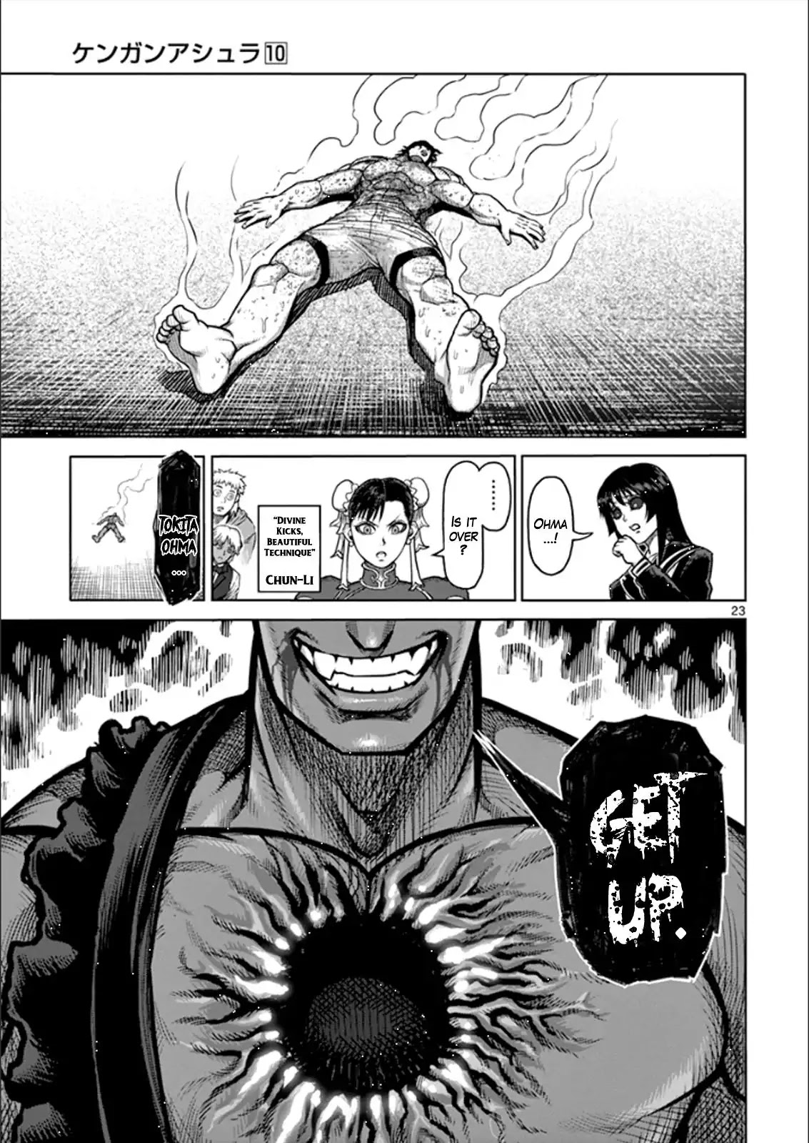 Kengan Asura Chapter 81.5 page 22 - Chapter 81.5: Extra: Showdown (Part 2)