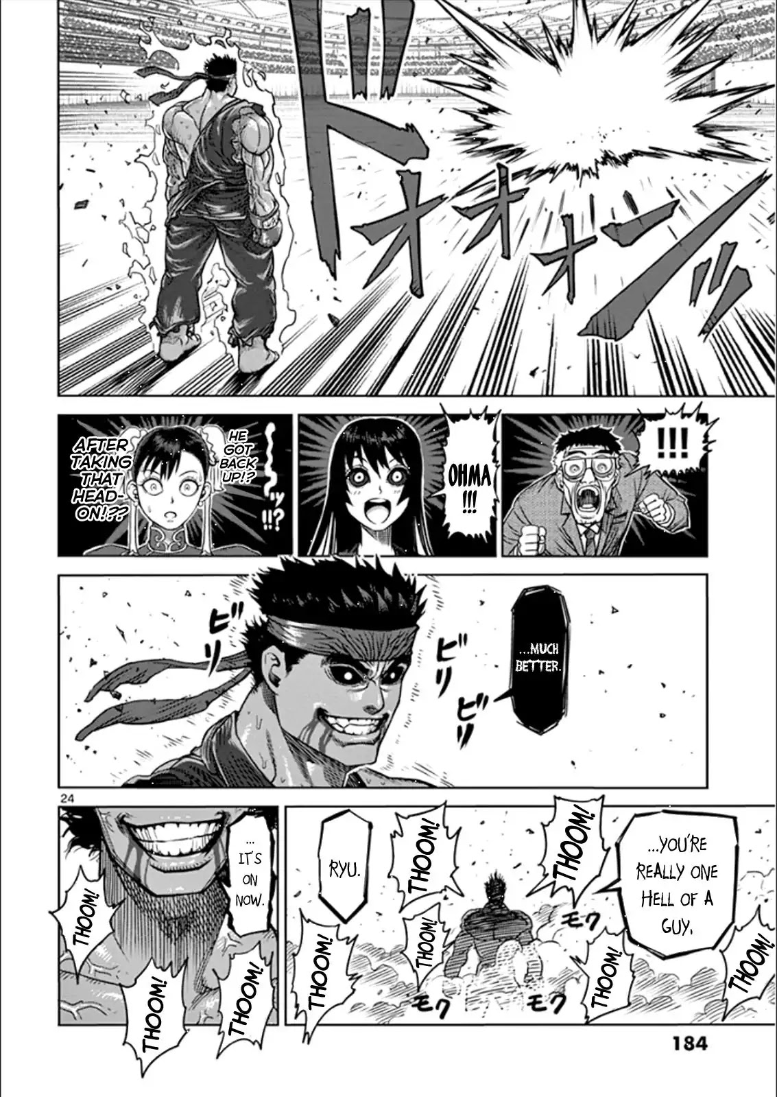 Kengan Asura Chapter 81.5 page 23 - Chapter 81.5: Extra: Showdown (Part 2)