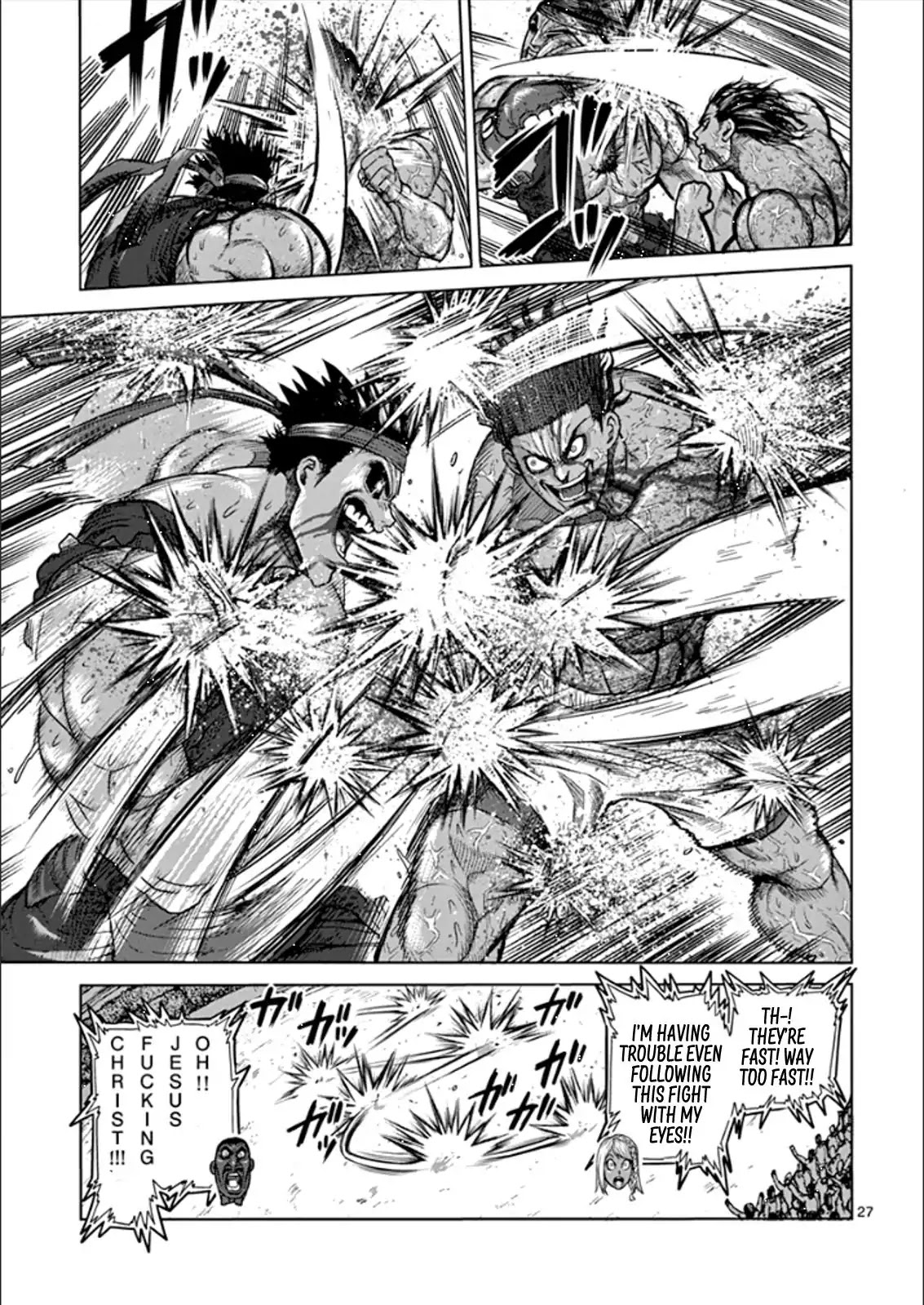 Kengan Asura Chapter 81.5 page 26 - Chapter 81.5: Extra: Showdown (Part 2)